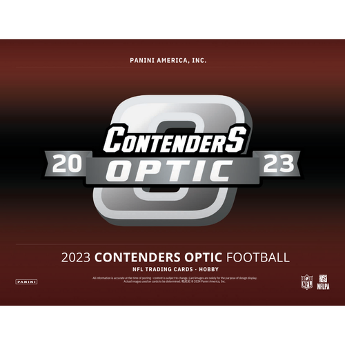 2023 Panini Contenders Optic Football Hobby 20 Box Case